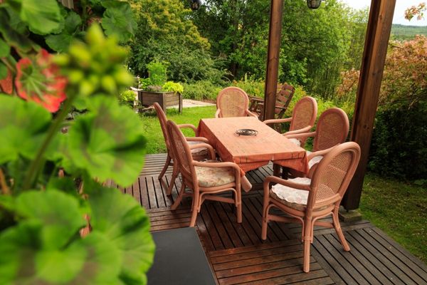 Surround it with green leafy plants - Bucket City Deck Contractors