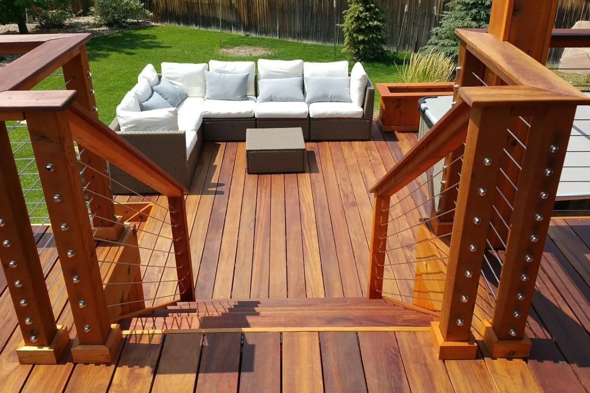 beautiful custom deck design made by the experts