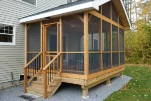 Screened-in Porch on Exisiting Deck